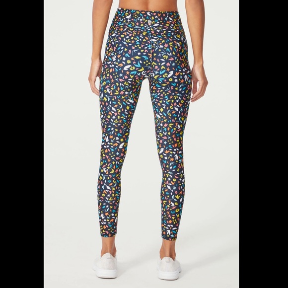 ELLIE || Classic Funfetti Colorful Print Leggings - SZ XS ✨NWOT✨ - Picture 11 of 15